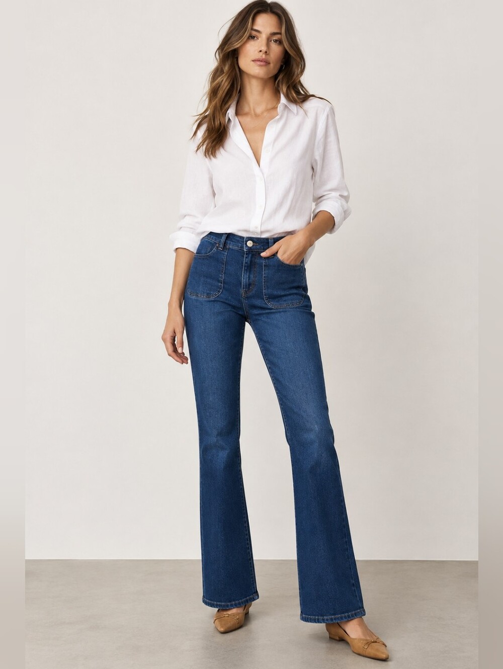 PILCRO x ANTHROPOLOGIE The Icon Low Rise Flare Denim Jeans 29